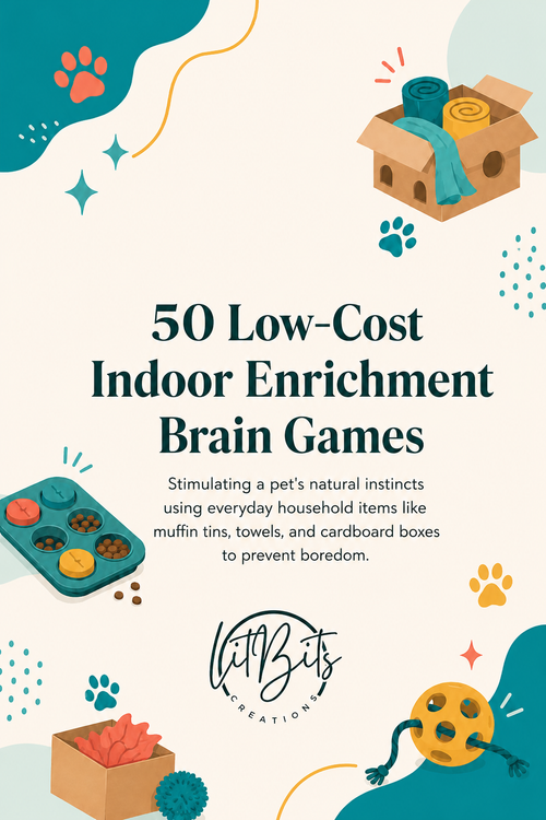 50 Low-Cost Indoor Enrichment Brain Games
